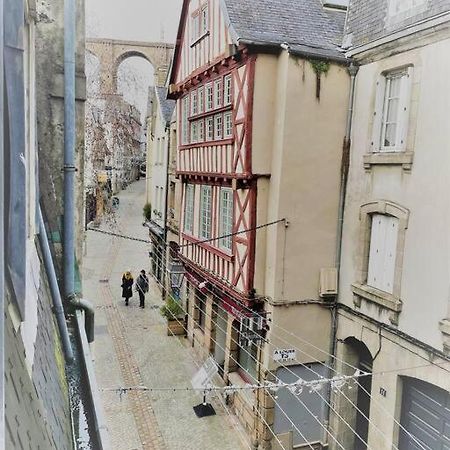 Le Guernisac - Studio Cosy Plein Centre Appartement Morlaix Buitenkant foto